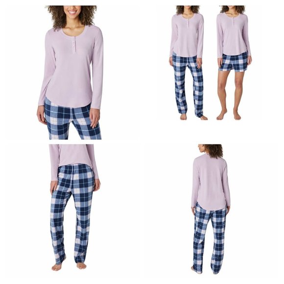 Eddie Bauer Other - Eddie Bauer Ladies' 3-Piece Waffle Fleece Pajamas Set